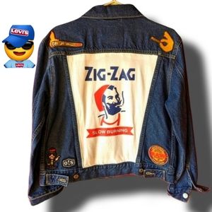 Zig Zag / Levi 🌬️ Jean Jacket